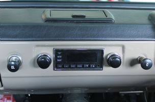 The dash, finally painted!